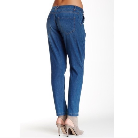 Etienne Marcel Blue Roll Up Pants Jeans 26 - Picture 3 of 6